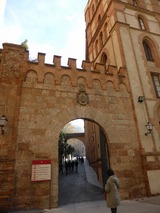 大聖堂に向かう入り口