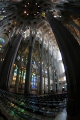 サグラダ・ファミリアの大聖堂