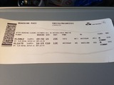 ボーディングパス(紙)