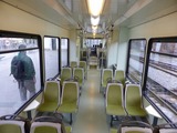 登山電車の中