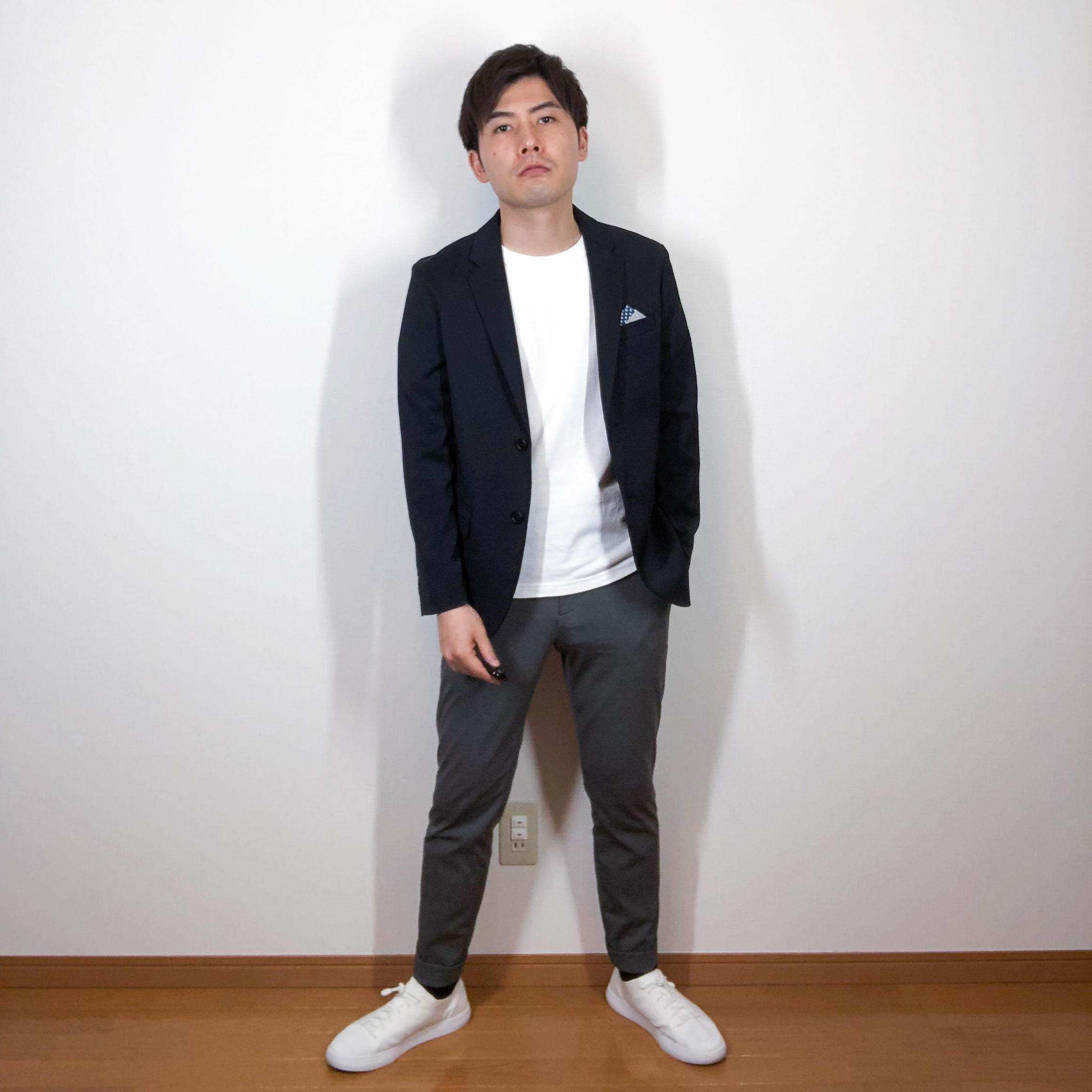 ユニクロ セットアップコーデ デート