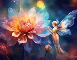 花と妖精