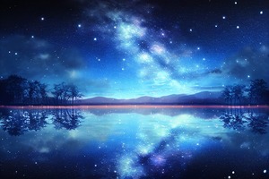 夜の海