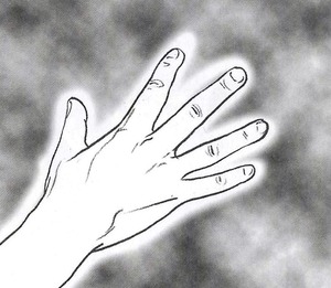 手のオーラ