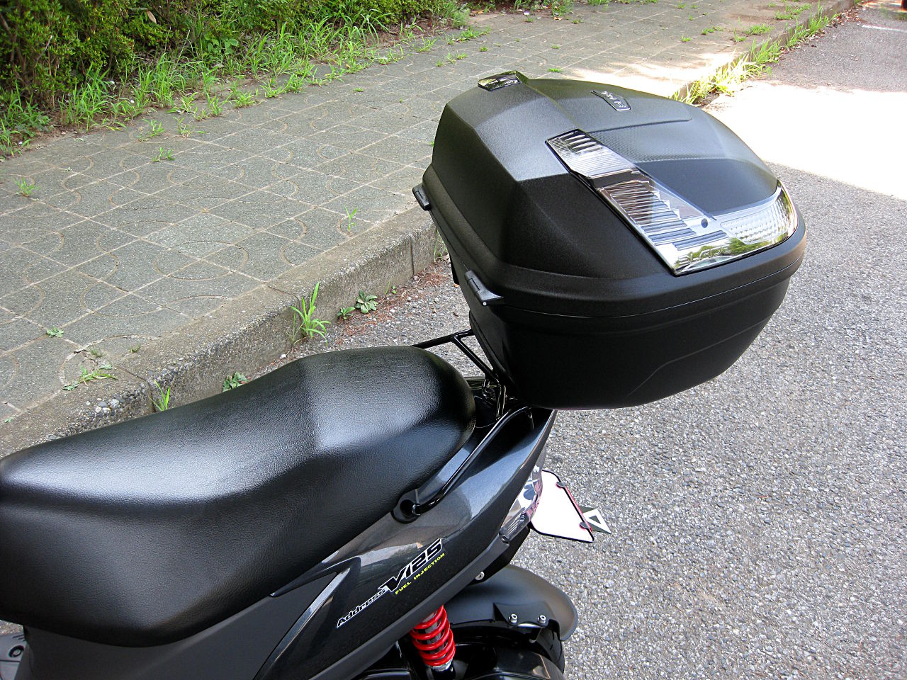 アドレスv125g‼️ リアボックス付‼️ ワールドウォーク（WORLD WARK） アドレスV125 アドレスV125G リア