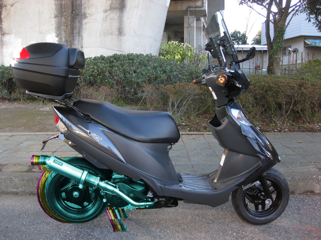 アドレスV125 S ロンホイ カスタム - スズキ アドレスV125 S ロンホイ カスタム - スズキ