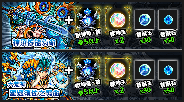 モンスト スサノオ ワールド獣神化の実装日が確定 モンスト運極30