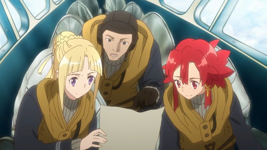 やはり新婚旅行だった 終末のイゼッタ 7話 人類総百合化計画