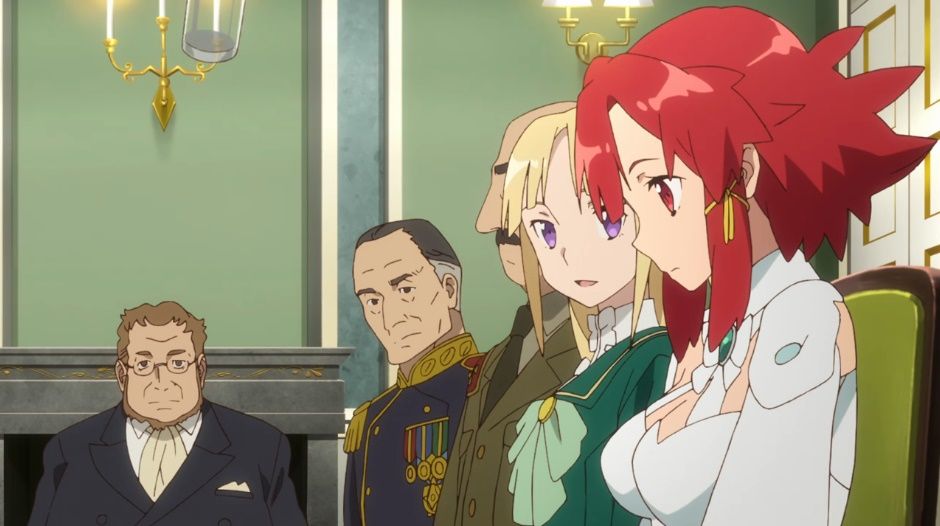 やはり新婚旅行だった 終末のイゼッタ 7話 人類総百合化計画