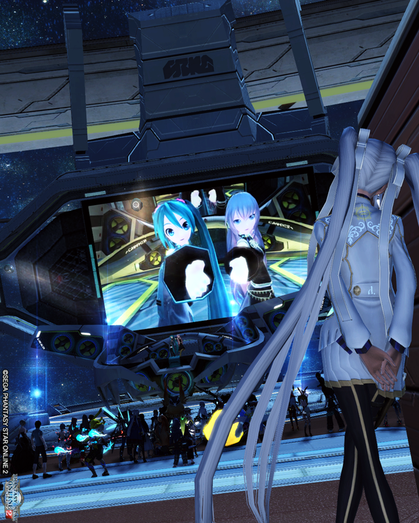 LIVE! ～Miku & Luka～ : PSO2・Clochette クロシェットさんの無加工スクリーンショット（SS）保管室