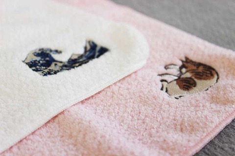 刺繍ハンカチ④
