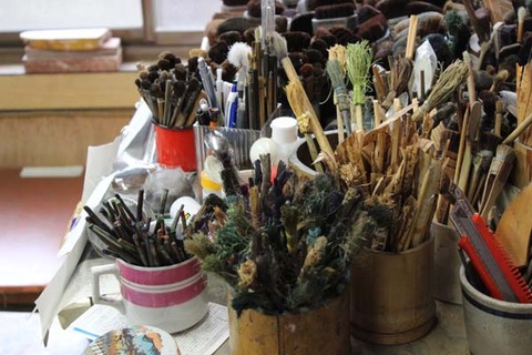 摺道具 刷毛 のコピー
