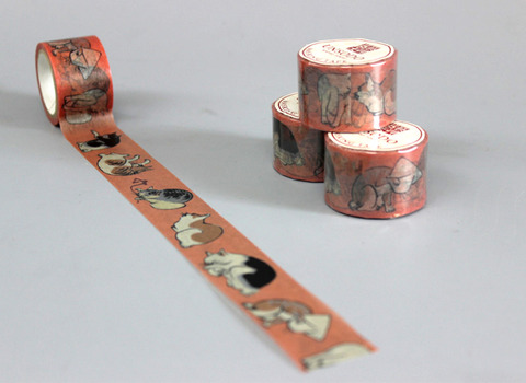 マステ 広重猫のコピー