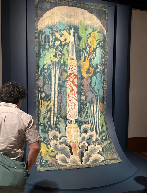 山鹿清華展内覧会 (2)