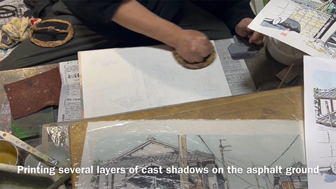 杉田版画　制作風景 (4)