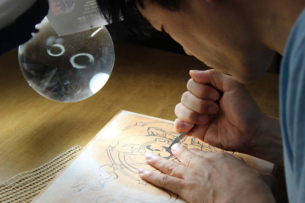 マリオ＆ルイージ図屏風 木版画制作決定 : 芸艸堂 店主の日記