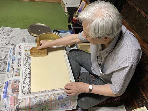 ドウサ引き