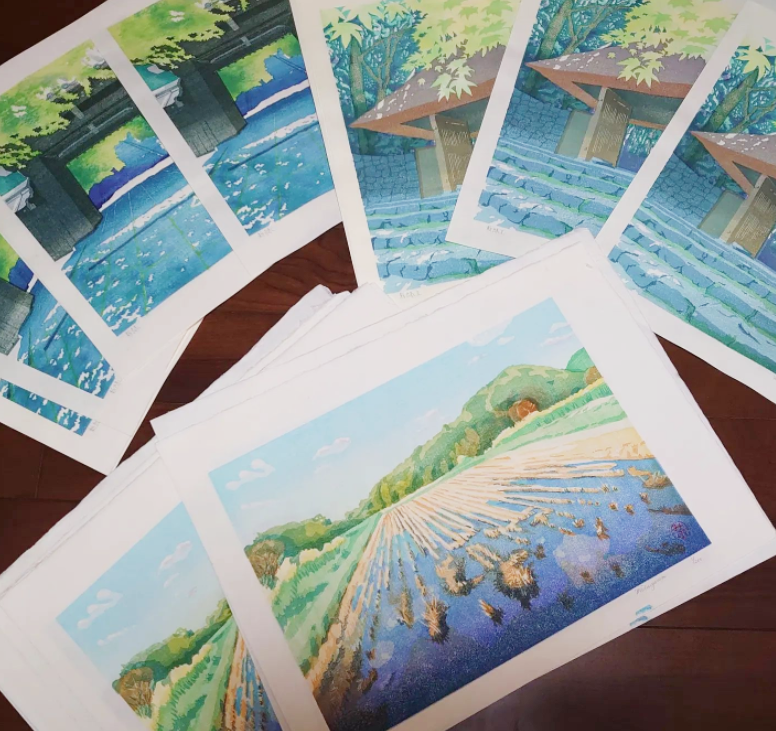壬生川純一 新作木版画入荷しました。 : 芸艸堂 店主の日記