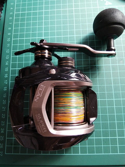 シマノ電動リール、バケ、シャクリ棒 シマノ電動リール、バケ、シャクリ棒