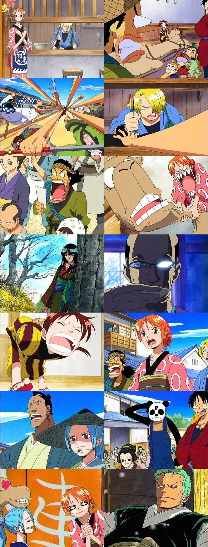 One Piece ワンピース 291話 ルフィ親分再び 夢か現か富くじ騒動 こころに いつも しばいぬ