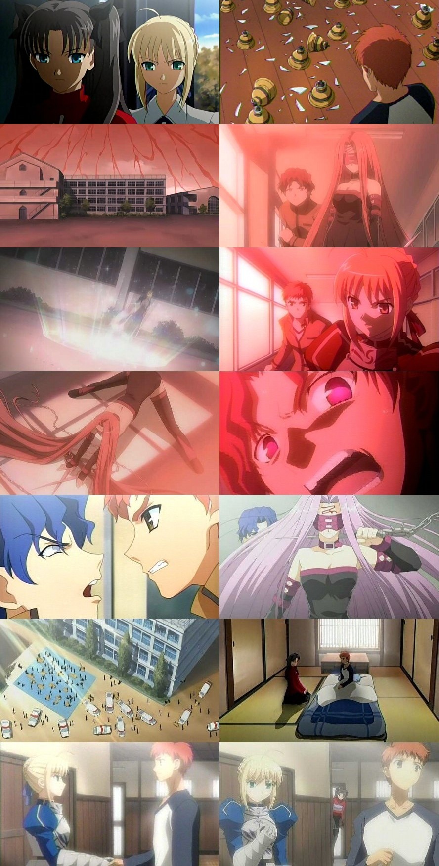 Fate Stay Night 11話 鮮血神殿 こころに いつも しばいぬ Fate Stay Night 11話 鮮血神殿 こころに いつも しばいぬ