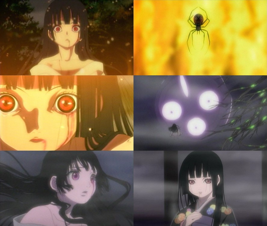 新)地獄少女 二籠 1話｢闇の中の少女｣ : こころに いつも しばいぬ