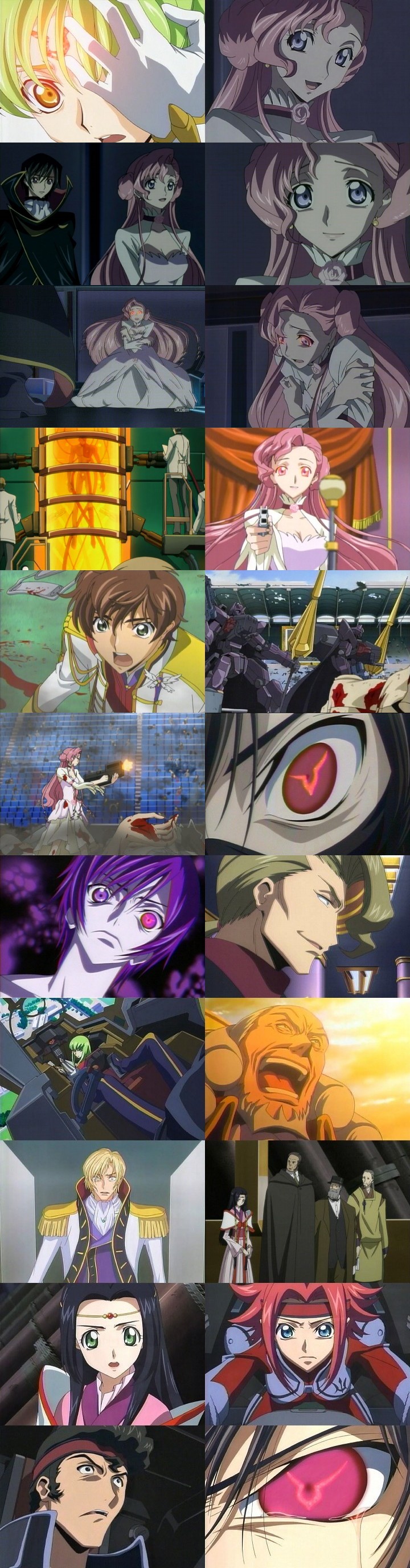 コードギアス 反逆のルルーシュ Stage22 血染め の ユフィ こころに いつも しばいぬ