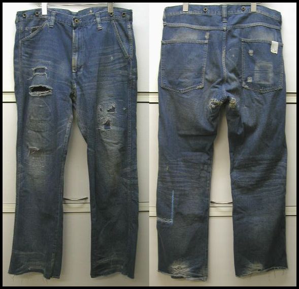 ミスターハリウッド n.hoolywood×LEE ペインターデニムパンツ