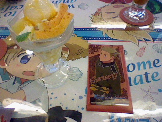 アニメイトカフェコラボ ヘタリア ｔｈｅ ｗｏｒｌｄ ｔｗｉｎｋｌｅ に行ってきました ５回目 ペイント イット グリーン