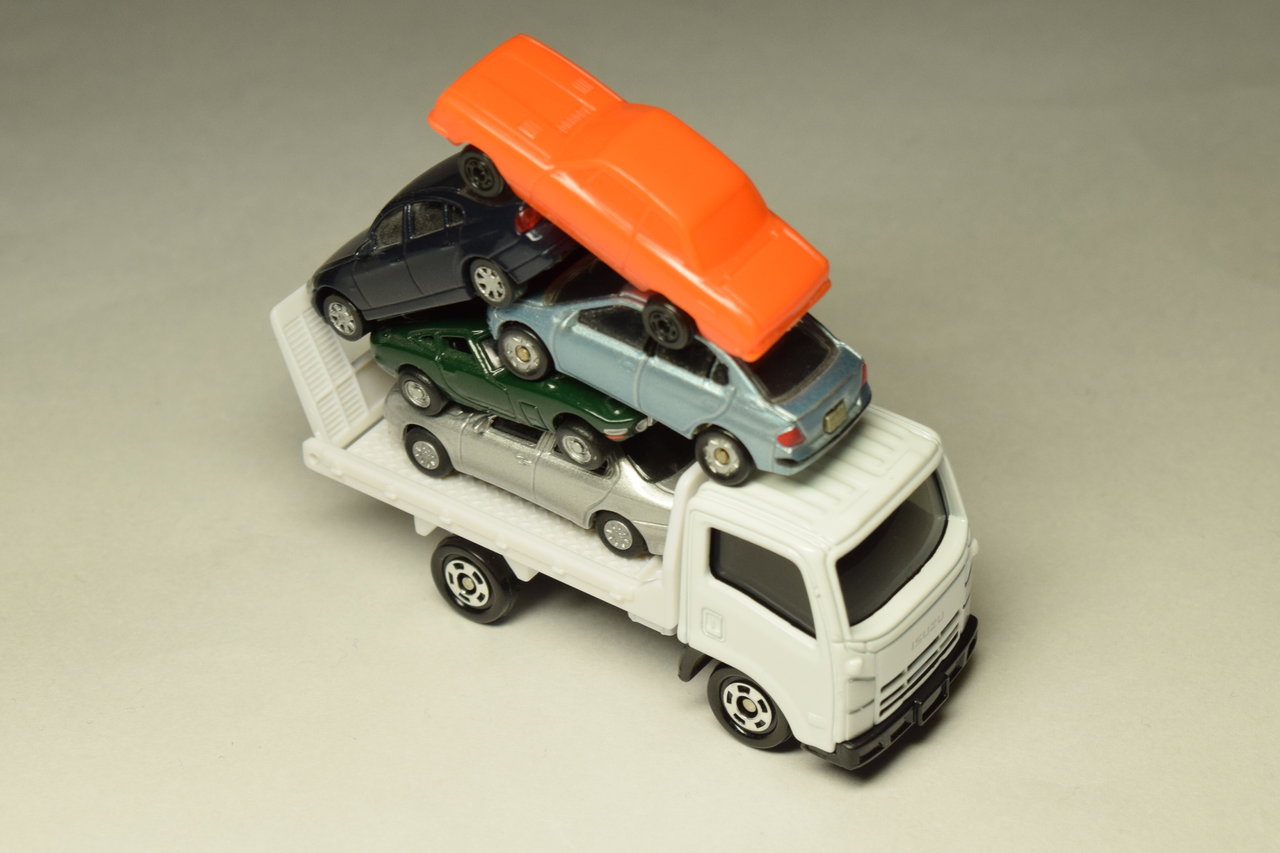 トミカ 17年3月の新車 No 60 いすゞ エルフ車両運搬車 初回仕様 レビュー トミカ研究隊