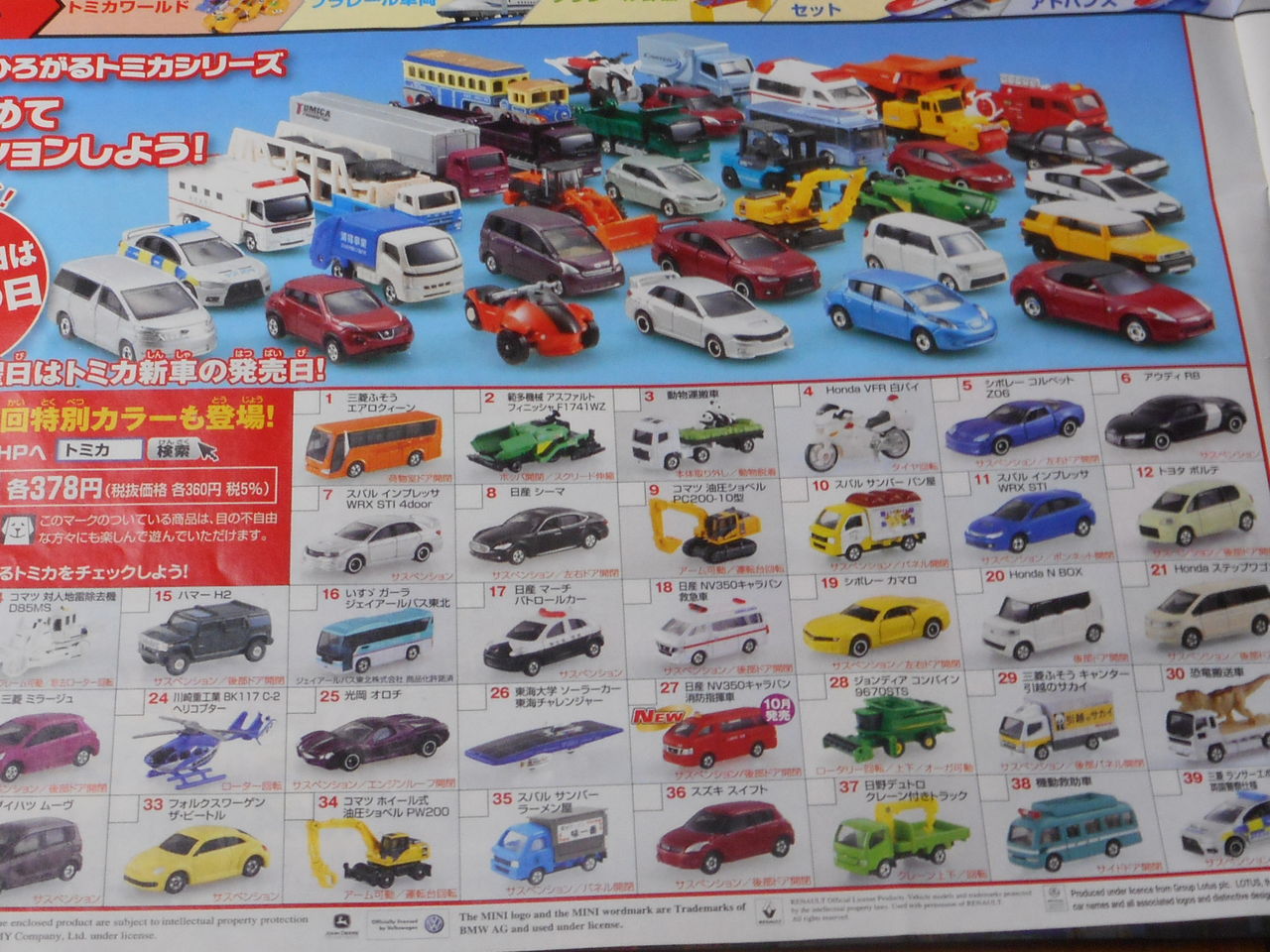 売れているトミカは何かその2 : トミカ研究隊
