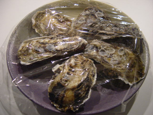 殻付カキをレンジでチン ｆｕｋｕｏｋａ 魚ｋｅｒ