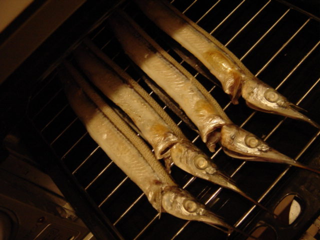 サヨリの塩焼き ｆｕｋｕｏｋａ 魚ｋｅｒ