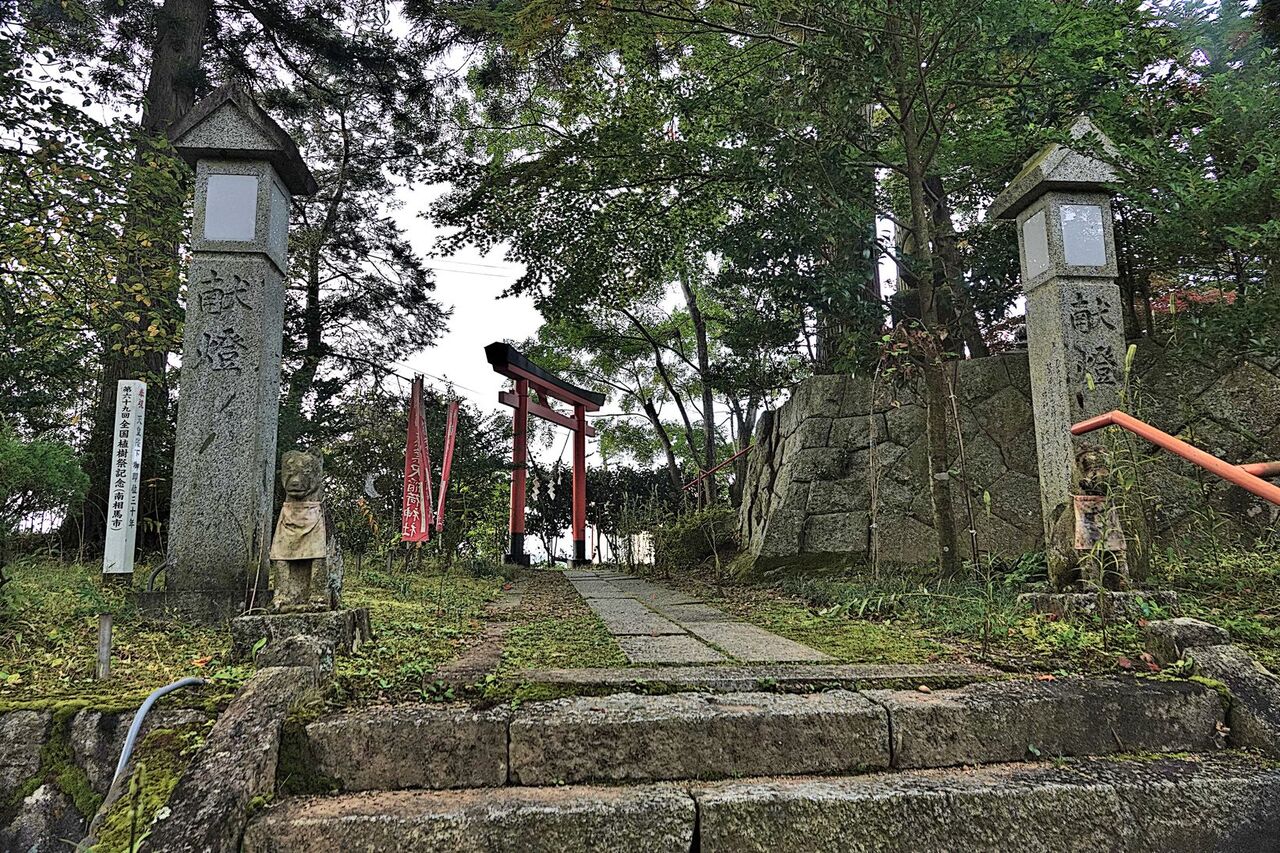 神社3福島県 福島市 立子山目細内110 篠葉沢稲荷神社