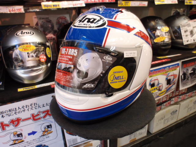 ディケイド34 Araiアライ RX-7X シュワンツ インカム付き ディケイド34