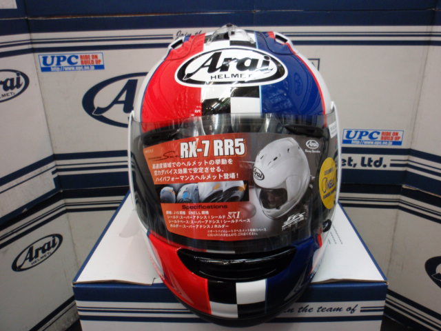 RX-7RR5 レオンハスラム Arai RX7-RR5 レオンハスラム