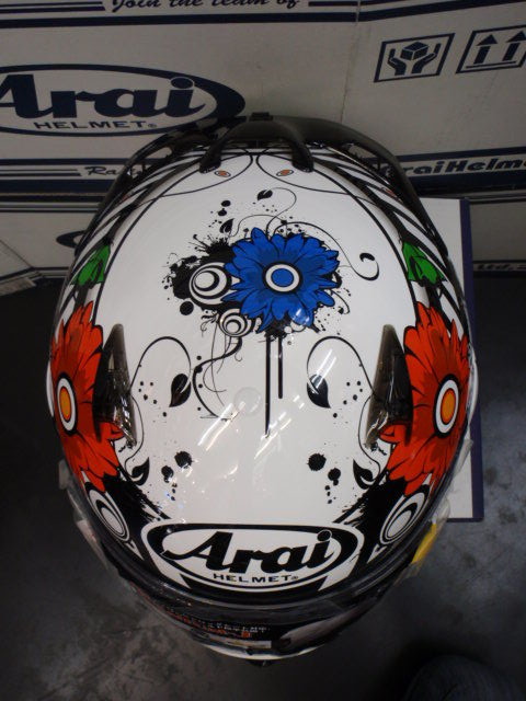 Arai 花柄 QUANTUM-J Blossam クァンタムJ ブロッサム Arai QUANTUM-J
