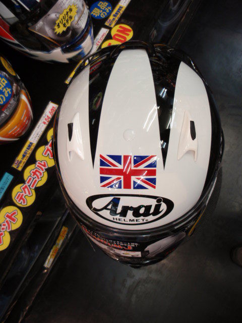 アライ クアンタム-J フィルリードレプリカ Quantum-j Arai ヘルメット