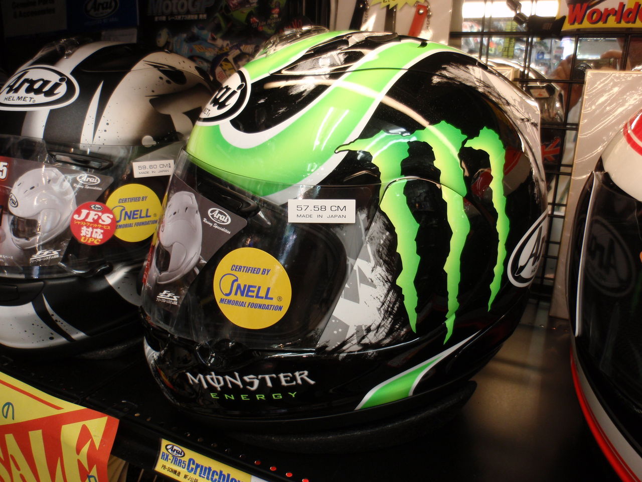 Arai フルフェイスヘルメット カルクラッチロー超美品M57~58 Arai フルフェイスヘルメット カルクラッチロー超美品M57~58