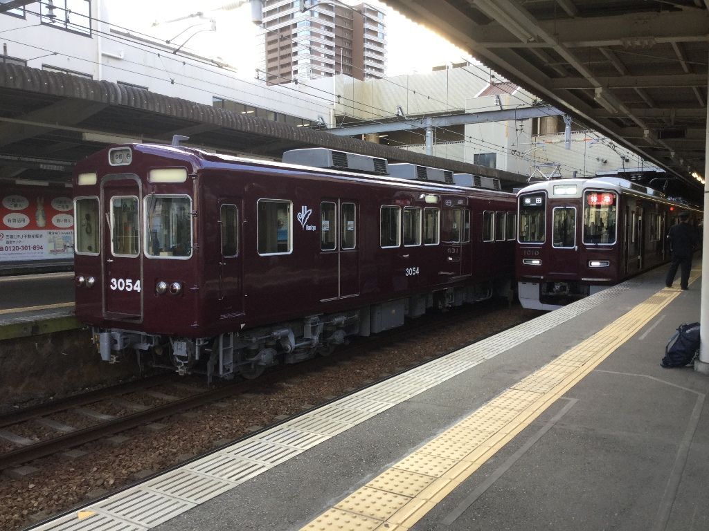 阪急伊丹線】3054編成が正雀へ、阪急から営業運転用のコイルばね