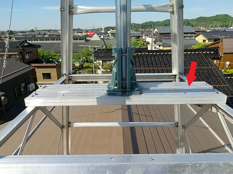 ルーフタワーのメンテナンス : 無線・電子工作と趣味の日記