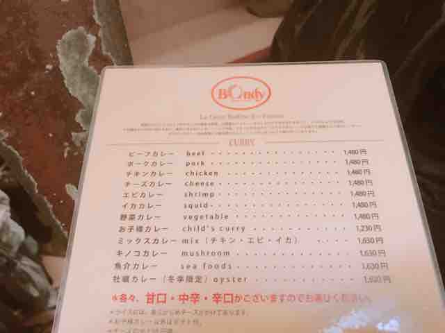 基本に忠実カレー 欧風カレーボンディー 裏 道 食 堂
