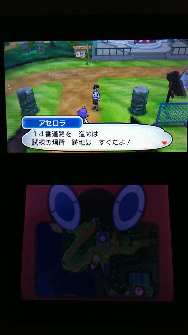 3ds ポケモン サン ムーン プレイ日記14 アセロラの試練 裏ブログ Urataidou部 3ds ポケモン サン ムーン プレイ日記14 アセロラの試練 裏ブログ Urataidou部