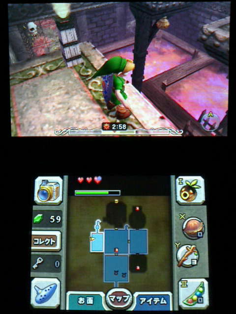 3ds ゼルダの伝説 ムジュラの仮面 3d プレイ日記 その3 ウッドフォールの神殿 裏ブログ Urataidou部 3ds ゼルダの伝説 ムジュラの仮面 3d プレイ日記 その3 ウッドフォールの神殿 裏ブログ Urataidou部