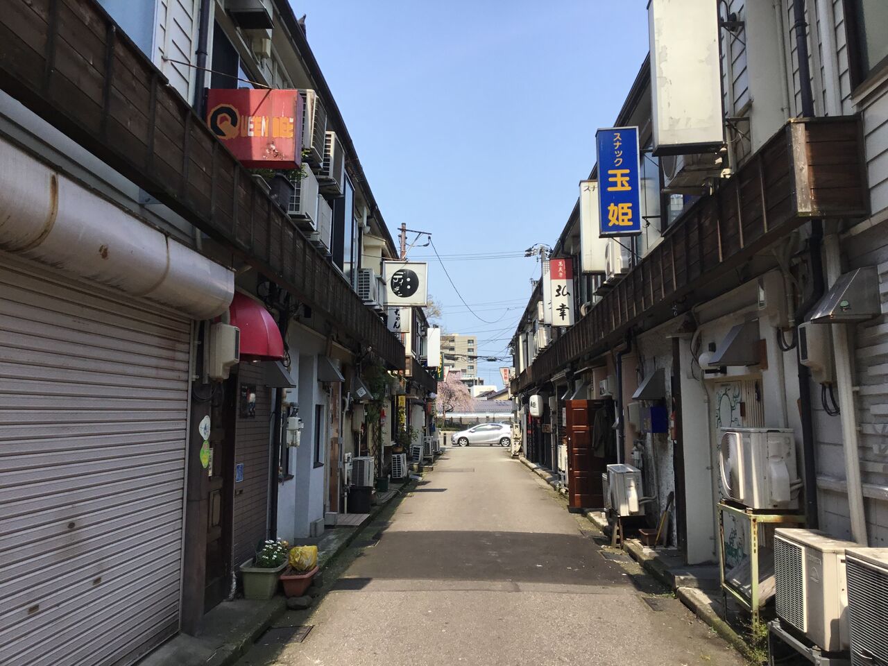石川県金沢市 新天地と金沢中央味食街 散歩と旅ときどき温泉