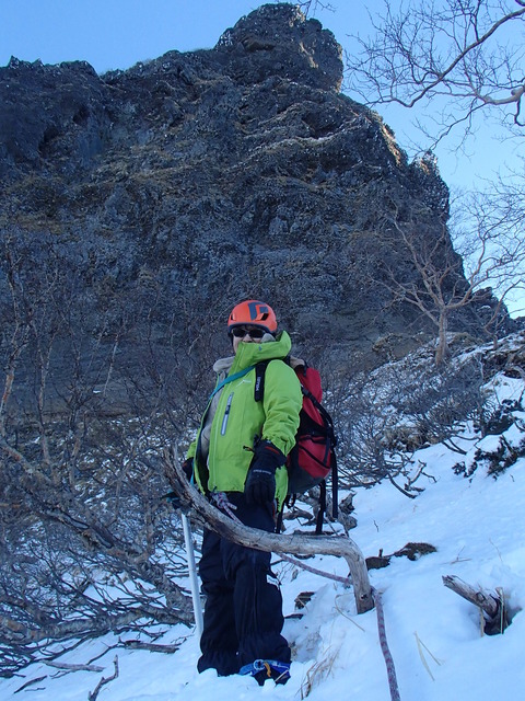 八ヶ岳2015年12月8,9日大同心稜 007