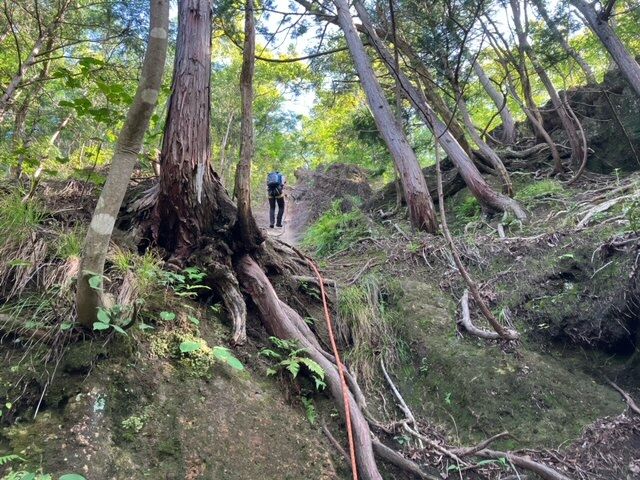 岩山登攀＆縦走 2022年9月4日（日）曇り : 浦山クライミングスクールブログ