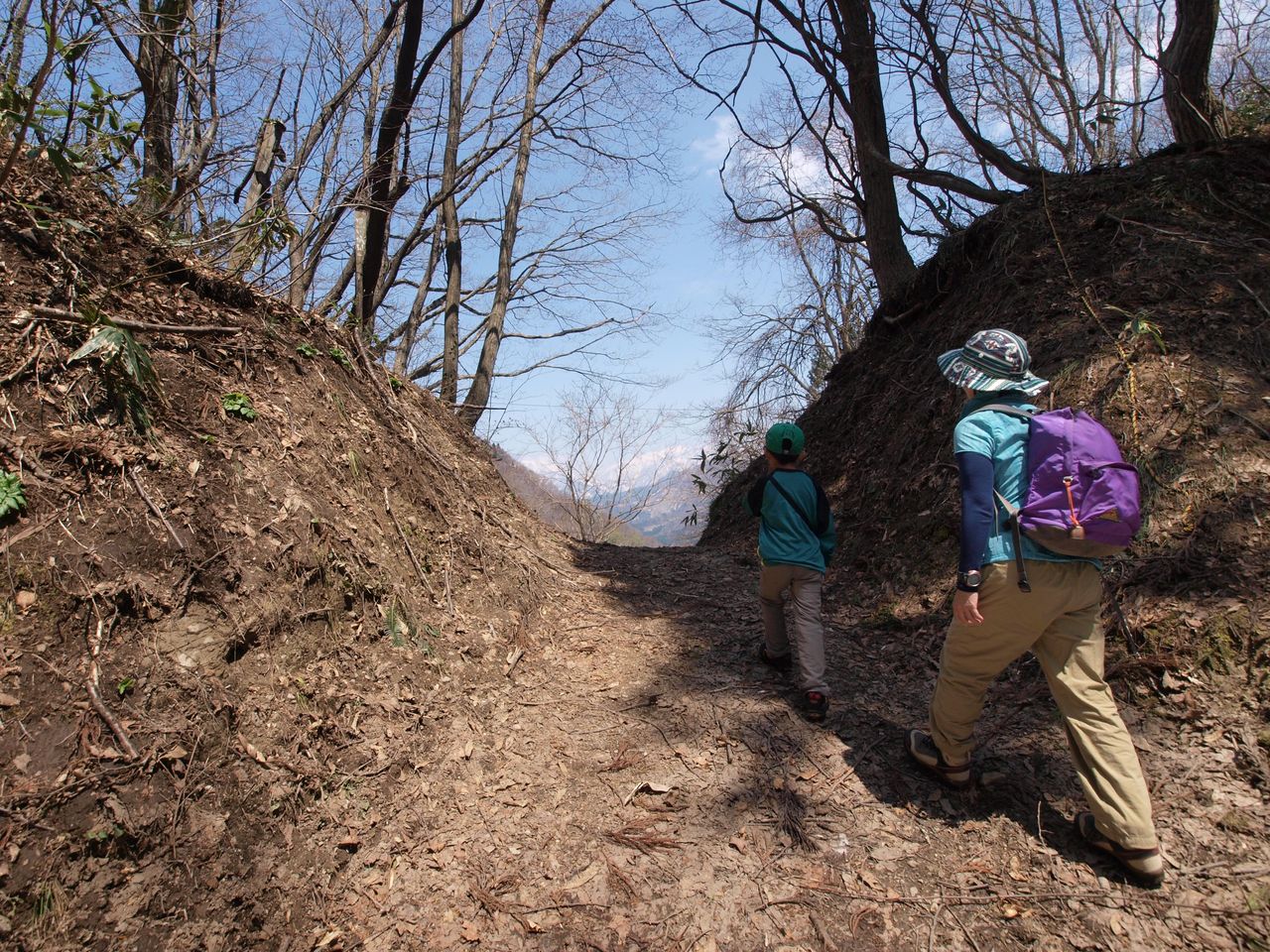 家族でハイキング 小谷村真木 北信州探検日記