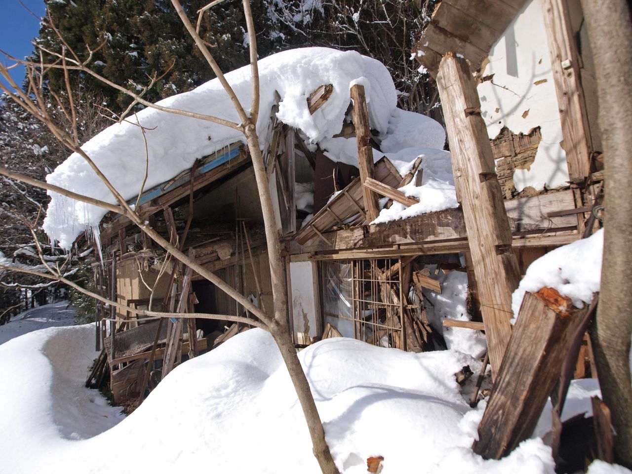 廃墟バックカントリー 大町の廃村 大倉 を目指す 北信州探検日記 廃墟バックカントリー 大町の廃村 大倉 を目指す 北信州探検日記
