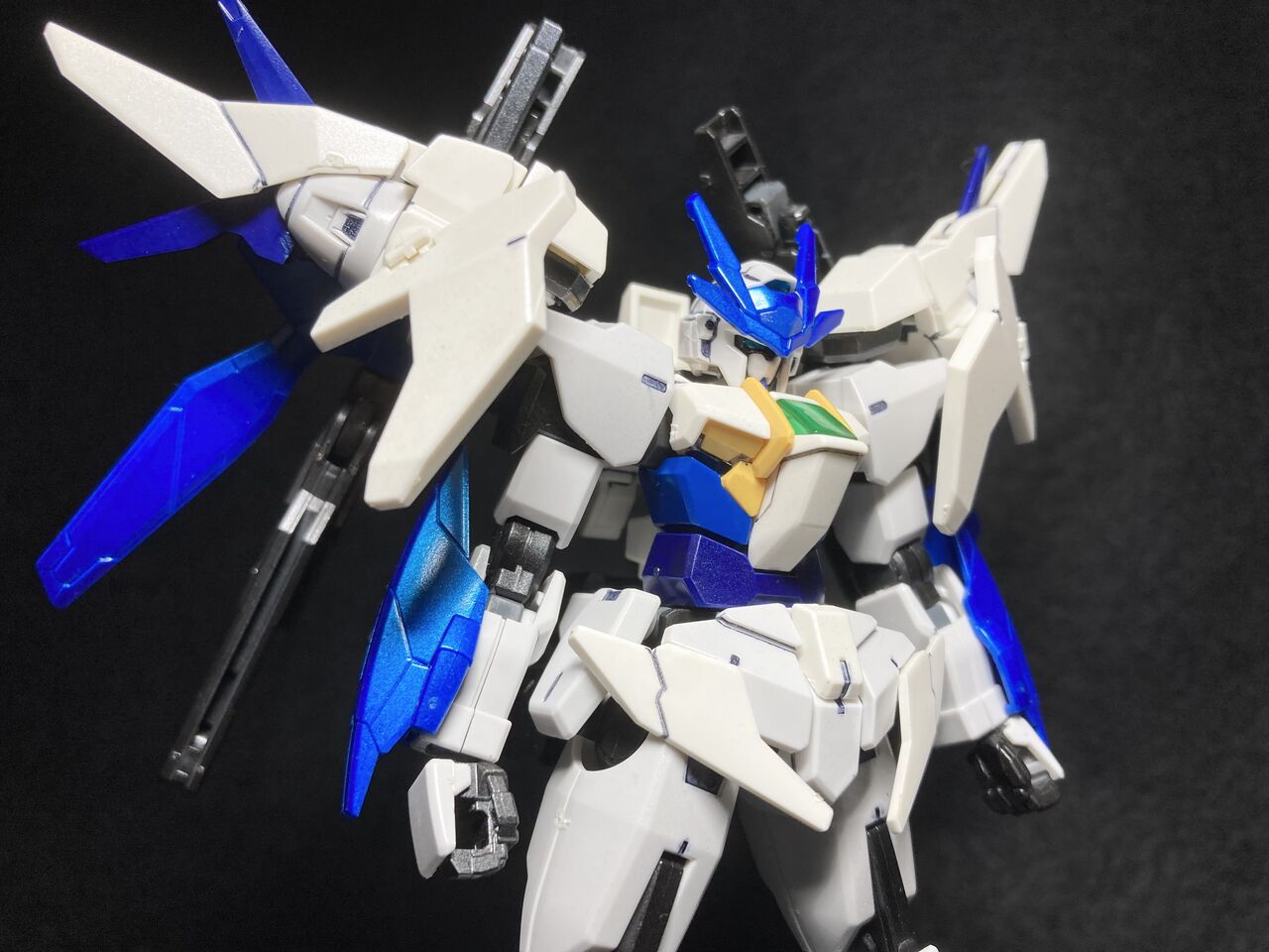 HGガンダムダブルオースカイメビウス レビュー 銀竜ブログ : 銀